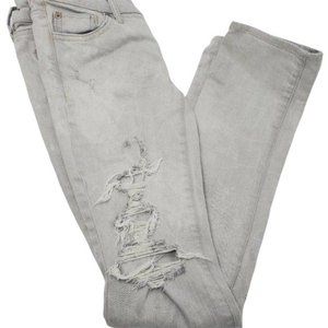 ABERCROMBIE & FITCH |  Stretch Distressed Jeans